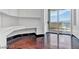 Bright office space featuring custom built-in cabinets, granite trim, and large windows that provide ample natural light at 2877 Paradise Rd # 2704, Las Vegas, NV 89109