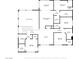Upstairs floorplan that shows the primary bedroom with sitting room, three bedrooms, and a loft at 3000 Raywood Ash Dr, Las Vegas, NV 89138