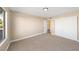Bedroom featuring neutral decor, carpet and large closet at 3123 Key Largo Dr # 101, Las Vegas, NV 89120