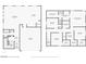 Floor plans showcasing detailed layouts of living spaces, bedrooms, kitchens, and bathroom locations at 4352 Browns Creek Ave, North Las Vegas, NV 89084