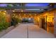 Backyard featuring a lighted pergola and access to the living room at 4360 Flandes St, Las Vegas, NV 89121