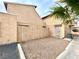Charming condo showcasing a private, enclosed front yard for outdoor enjoyment at 5245 Golden Ln, Las Vegas, NV 89119