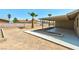 Backyard featuring a covered patio and landscaping opportunities at 5804 Maynard Ave, Las Vegas, NV 89108