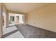 Spacious covered patio featuring brick flooring at 6545 Vanhoven Crest St, Las Vegas, NV 89166