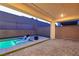 Backyard oasis with refreshing pool, poolside loungers, and a spacious outdoor patio at 6545 Vanhoven Crest St, Las Vegas, NV 89166