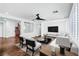 Cozy living room with sleek decor and modern entertainment setup is perfect for relaxation and enjoyment at 8429 Brackenfield Ave, Las Vegas, NV 89178