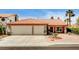 Charming single-story home featuring a well-manicured front yard and a spacious two-car garage at 8851 Quintane Ln, Las Vegas, NV 89123