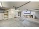 This garage has a work bench, good lighting, and a pet door at 8851 Quintane Ln, Las Vegas, NV 89123