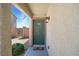 Charming home featuring a stylish front door and a welcoming entryway at 8853 Autumn Teal Ave, Las Vegas, NV 89178