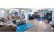 Expansive living room featuring a comfortable sectional sofa and cohesive decor at 8853 Autumn Teal Ave, Las Vegas, NV 89178