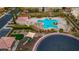 Community features include a beautiful swimming pool, playground, and well-maintained landscaping at 9494 Alma Ridge Ave, Las Vegas, NV 89178