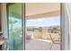 Balcony view with comfortable seating and city views at 12245 Olivetta Ct, Las Vegas, NV 89138