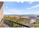 Enjoy scenic views of the city skyline from this balcony at 12245 Olivetta Ct, Las Vegas, NV 89138