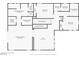 Detailed floor plan showcasing the layout of the primary bedroom, bathroom, and closet on the second floor at 12245 Olivetta Ct, Las Vegas, NV 89138