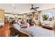 Bright living area with hardwood floors and plenty of space, connecting to a modern kitchen and offering a relaxed atmosphere at 12245 Olivetta Ct, Las Vegas, NV 89138