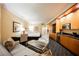 Suite featuring a combined living area and bed area with modern furnishings at 2000 N Fashion Show Dr # 4301, Las Vegas, NV 89109
