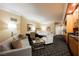 Comfortable suite featuring a well-appointed living area and bedroom at 2000 N Fashion Show Dr # 4301, Las Vegas, NV 89109