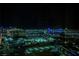 Night view of Las Vegas city lights, featuring many resort hotels at 2000 N Fashion Show Dr # 4301, Las Vegas, NV 89109