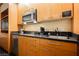 Close up of the kitchenette area with modern appliances and storage at 2000 N Fashion Show Dr # 4301, Las Vegas, NV 89109