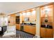 Well-equipped kitchenette with sleek cabinets and modern appliances at 2000 N Fashion Show Dr # 4301, Las Vegas, NV 89109
