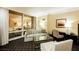 Bright living room showcasing modern decor and a large window at 2000 N Fashion Show Dr # 4301, Las Vegas, NV 89109