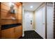 Hallway with built in storage at 2000 N Fashion Show Dr # 4302, Las Vegas, NV 89109