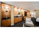 A well-designed hotel suite with a functional kitchenette and modern furnishings at 2000 N Fashion Show Dr # 4302, Las Vegas, NV 89109