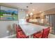 Bright kitchen with modern stainless steel appliances and quartz countertop at 205 E Harmon Ave # 1007, Las Vegas, NV 89169