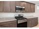 Well-equipped kitchen features stainless steel appliances and granite countertops with ample storage space at 2091 Hunt Woods Ct, Laughlin, NV 89029