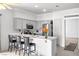 Well-lit kitchen with a breakfast bar, modern appliances, and ample counter space at 367 Lander Dr, Henderson, NV 89074