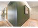Hallway with modern art and design, leading to bedrooms and living spaces with ample lighting at 3722 Las Vegas Blvd # 1908, Las Vegas, NV 89158