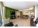 Stylish living area with an open floor plan, kitchen, and comfortable seating showcasing city views at 3722 Las Vegas Blvd # 1908, Las Vegas, NV 89158