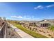 Enjoy the community's walking path, lined with lush landscaping and offering a serene environment at 4442 Solitude Falls Ave, North Las Vegas, NV 89084