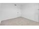 Simple bedroom with carpet and a closet, offering a blank canvas for personalization at 4629 Alta Dr, Las Vegas, NV 89107
