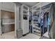 Walk-in closet with built-in storage and organization, and a separate vanity area at 6491 Wild Blue Ct, Las Vegas, NV 89135
