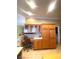 Home office area with cabinets and a workspace at 6628 Martinsville Pl, Las Vegas, NV 89110