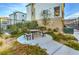 Inviting outdoor picnic area with benches and landscaping at 6821 Prairie Pearl St, Las Vegas, NV 89148
