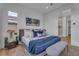 Well-appointed bedroom featuring stylish decor, comfortable bed, and elegant furnishings at 154 Nine Mile Creek Dr, Las Vegas, NV 89138