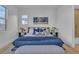 Serene bedroom features coordinated decor, a comfortable bed, and inviting ambiance at 154 Nine Mile Creek Dr, Las Vegas, NV 89138