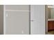 Bedroom closet with a door and white trim at 24 Painted View St, Henderson, NV 89012