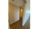 Hallway featuring durable wood-look flooring and neutral wall paint at 2750 S Durango Dr # 1080, Las Vegas, NV 89117
