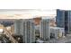 Panoramic view of luxury high-rise condos with Las Vegas strip and mountain views at 2777 Paradise Rd # 1801, Las Vegas, NV 89109