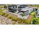 Modern home boasting a large pool, hot tub, upper deck and outdoor seating at 2787 La Bella Ct, Henderson, NV 89052