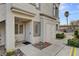 Charming condo exterior with well-maintained landscaping and welcoming front entrance at 3125 N Buffalo Dr # 1091, Las Vegas, NV 89128