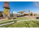 Outdoor shaded amphitheater seating area in the Inspirada community at 3217 Bertonico Ave, Henderson, NV 89044
