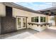 Outdoor brick patio with built-in bar countertop, perfect for outdoor relaxation and entertaining at 3409 El Cortez Ave, Las Vegas, NV 89102