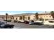 Spacious parking lot with covered parking spaces for residents and mountain views at 3550 Bay Sands Dr # 2016, Laughlin, NV 89029
