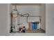 A hot water heater and water filtration system are installed indoors at 3750 Horseshoe Mesa St, Las Vegas, NV 89147