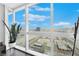 Stunning city view through a large bedroom window at 4471 Dean Martin Dr # 2204, Las Vegas, NV 89103