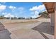 Spacious backyard with a concrete patio and room for creative personalization at 4562 Scott Ave, Las Vegas, NV 89102